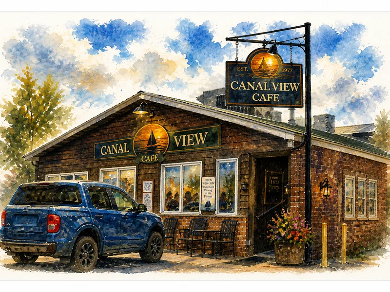 Canal View Café - Sylvan Beach, New York