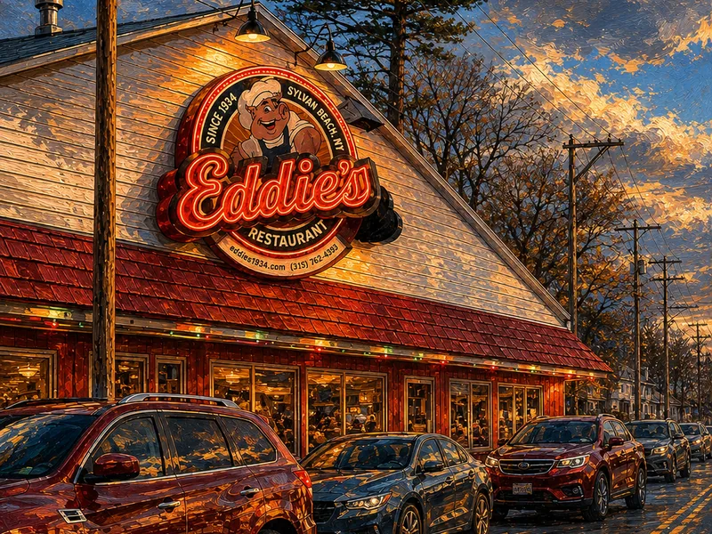 Eddie’s Restaurant - Sylvan Beach, New York